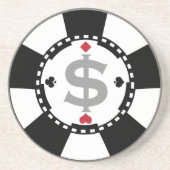Poker Chip Onderzetter (Voorkant)