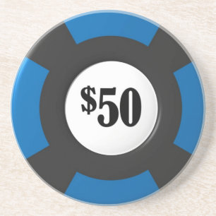 Poker Chip onderzetters