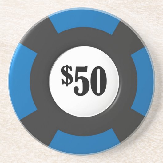 Poker Chip onderzetters (Voorkant)