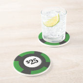 Poker Chip onderzetters (Zijkant)
