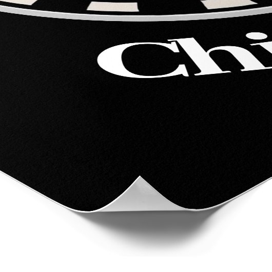 Poker Chip Poster (Hoek)