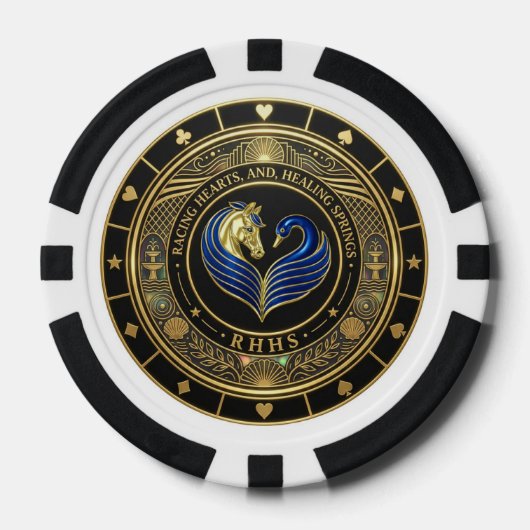 poker chip - Razende Harten en Helende Bronnen (Voorkant)
