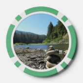 Poker Chip Richardson Grove Gestapelde Stenen (Achterkant)