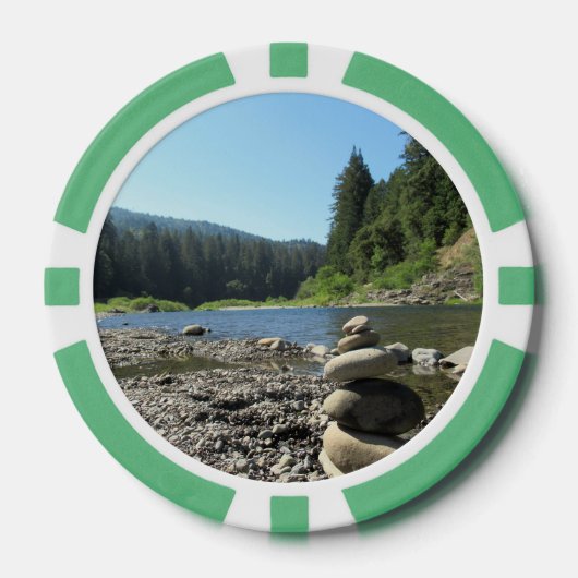 Poker Chip Richardson Grove Gestapelde Stenen (Voorkant)