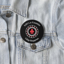 Poker Chip Ronde Button 7,6 Cm