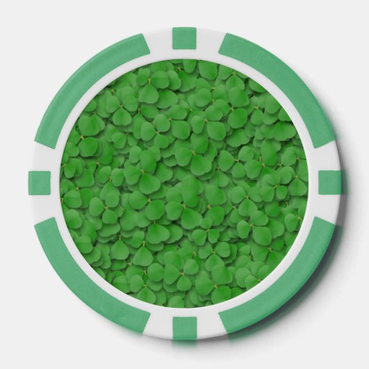 Poker Chip Set - Zee van Shamrocks (Voorkant)