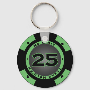 Poker Chip Sleutelhanger