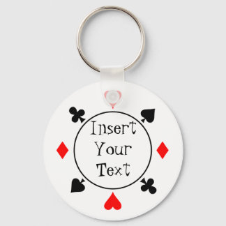 Poker Chip Sleutelhanger