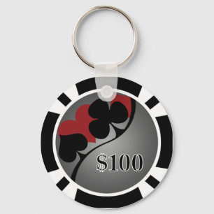Poker Chip Sleutelhanger