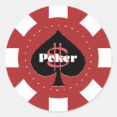 Poker Chip Stickers (Voorkant)