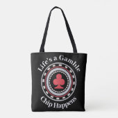 Poker Chip Tote Bag (Achterkant)