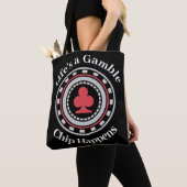 Poker Chip Tote Bag (Dichtbij)
