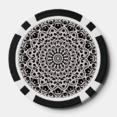 Poker Chip Tribal Mandala G385 (Achterkant)