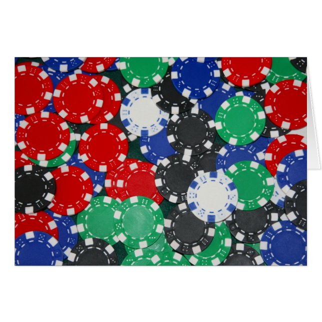 Poker chips (Voorkant Horizontaal)