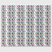 Poker chips cadeaupapier (Vlak)