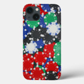 Poker chips Case-Mate iPhone case (Achterkant)