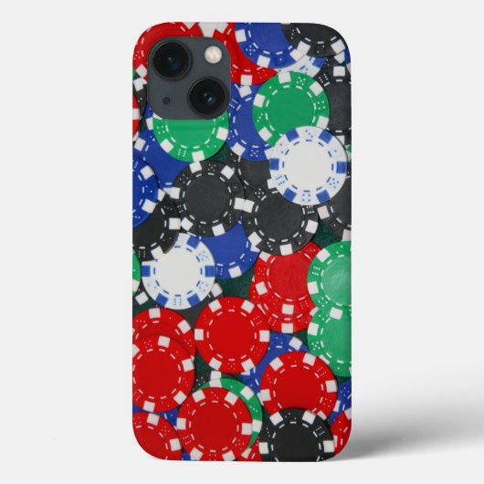 Poker chips Case-Mate iPhone case (Achterkant)