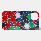 Poker chips Case-Mate iPhone case (Achterkant (horizontaal))