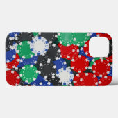 Poker chips Case-Mate iPhone case (Achterkant (horizontaal))