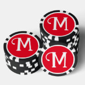 Poker Chips - Custom Uw initiaal toevoegen (Opstapeling)