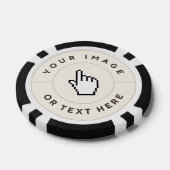 Poker Chips - Custom Voeg uw afbeelding / tekst (Enkel)