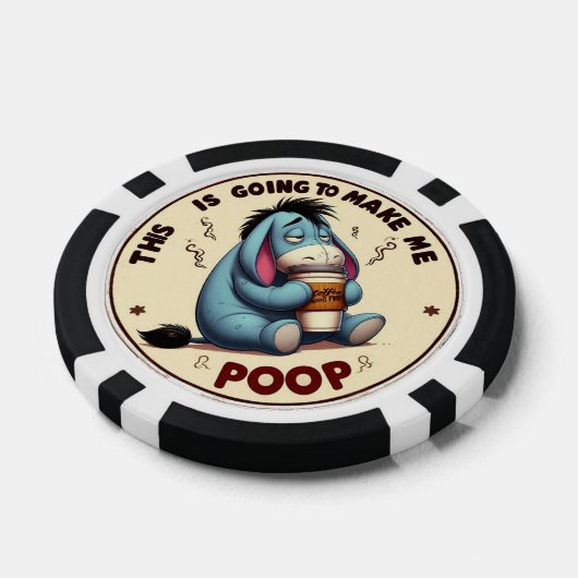 Poker Chips - "Dit gaat me poepen maken" (Enkel)
