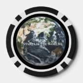 Poker Chips door James Michael Miller 5/14/2024 (Achterkant)