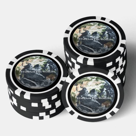 Poker Chips door James Michael Miller 5/14/2024 (Opstapeling)