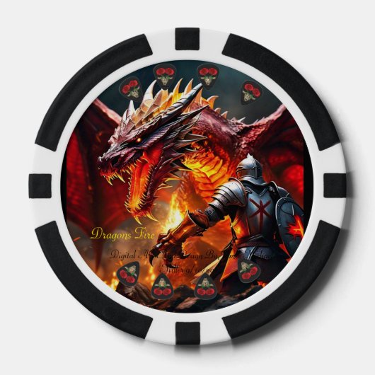 Poker Chips door James Michael Miller 5/14/2024 (Voorkant)