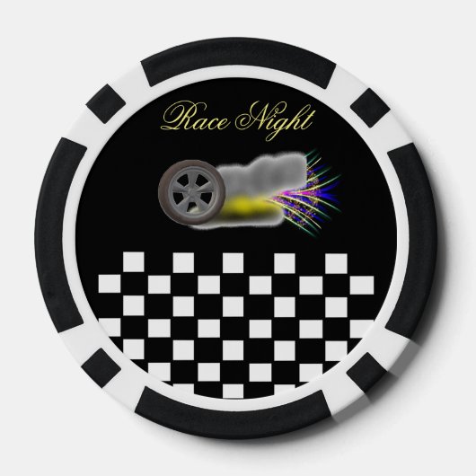 Poker Chips door James Michael Miller 5/14/2024 (Achterkant)