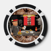 Poker Chips door James Michael Miller 5/14/2024 (Achterkant)