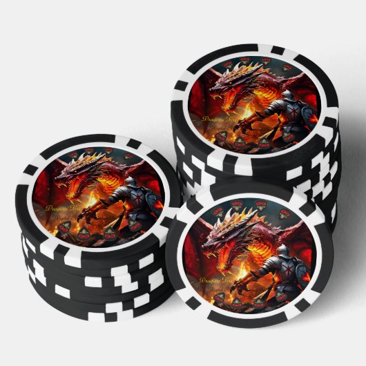 Poker Chips door James Michael Miller 5/14/2024 (Opstapeling)