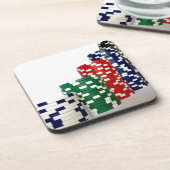 Poker chips drankjes onderzetter (Linkerzijde)