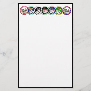 Poker Chips Galore Briefpapier