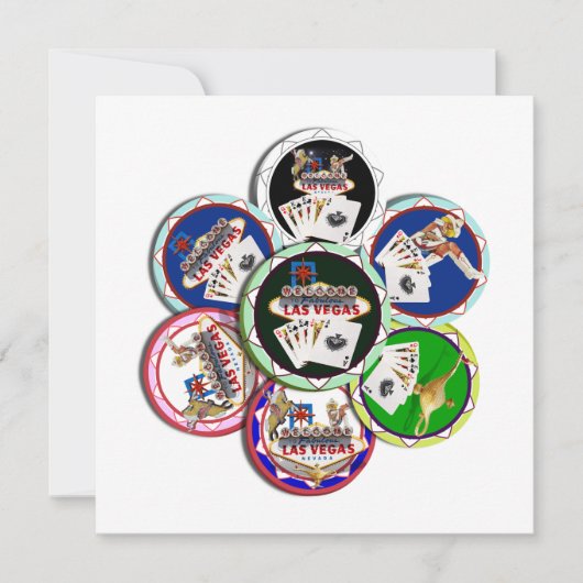 Poker Chips Galore Kaart (Voorkant)