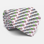 Poker Chips Galore Stropdas (Opgerold)