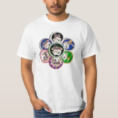 Poker Chips Galore T-shirt (Voorkant)