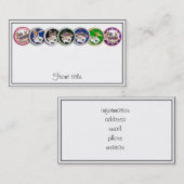 Poker Chips Galore Visitekaartje (Voorkant / Achterkant)