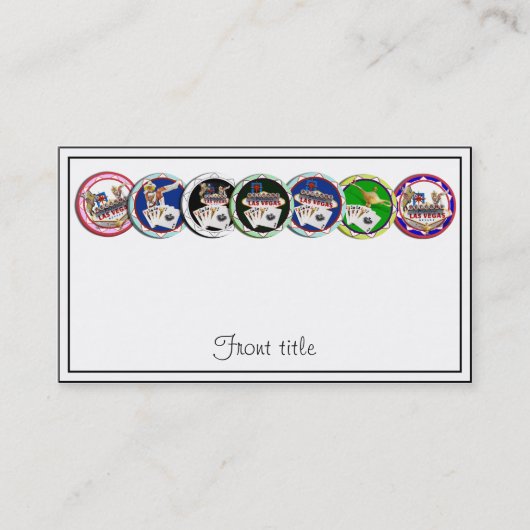 Poker Chips Galore Visitekaartje (Voorkant)