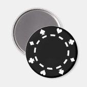Poker chips magneet (Voorkant / Achterkant)