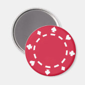 Poker chips magneet (Voorkant / Achterkant)