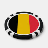 Poker chips met vlag van België (Enkel)