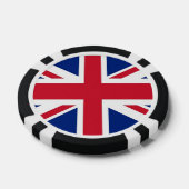 Poker chips met vlag van Verenigd Koninkrijk (Enkel)