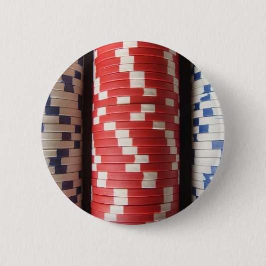 Poker chips ronde button 5,7 cm (Voorkant)