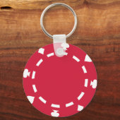 Poker chips sleutelhanger (Voorkant)