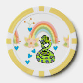 Poker Chips Snake Rainbow (Voorkant)