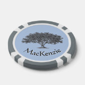 Poker Chips - stamboom (Enkel)