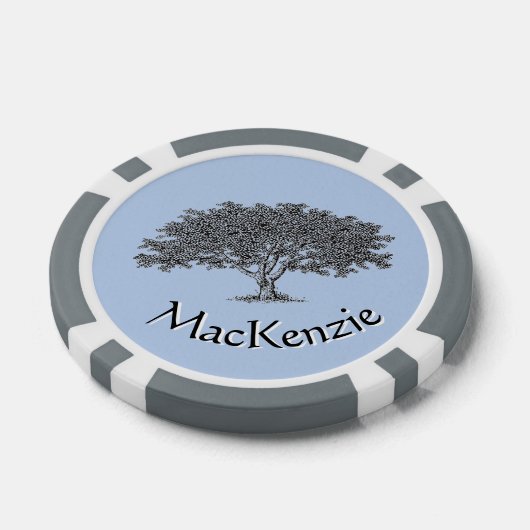 Poker Chips - stamboom (Enkel)