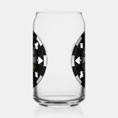 Poker Club Chip Bier Kan Glas Drinkware (Links)