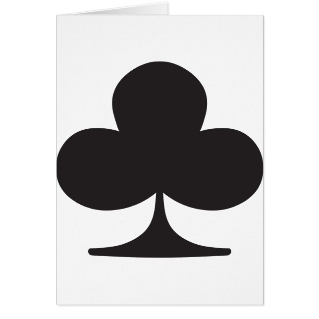 Poker Club Suit-speelkaart (Voorkant)